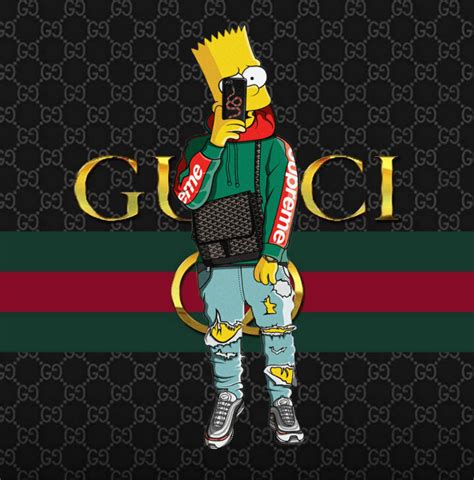 gucci bart wallpaper.